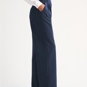 Abercrombie & Fitch Sloane Blue Striped Tailored Pants